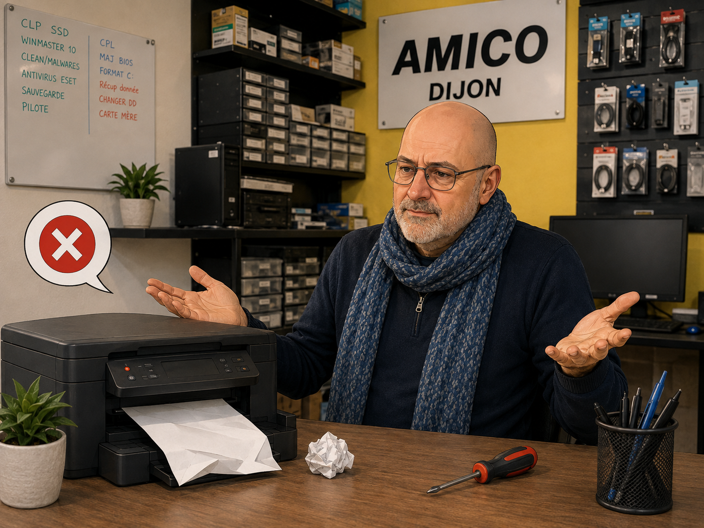 Pourquoi mon imprimante ne fonctionne plus ? Les solutions à essayer