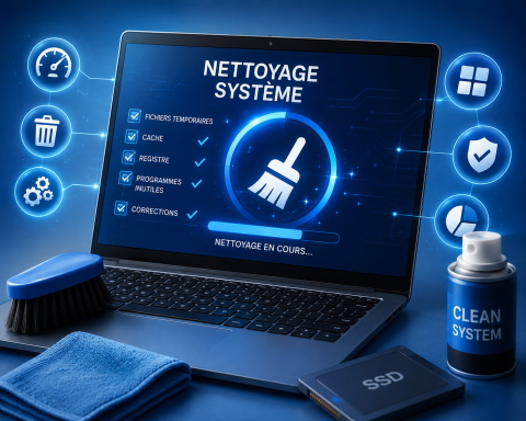 Nettoyage système ordinateur à Dijon Nettoyage système d’un ordinateur pour supprimer les fichiers inutiles à Dijon